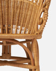 Made Goods Gretel Peacock Style Rattan Lounge Chair