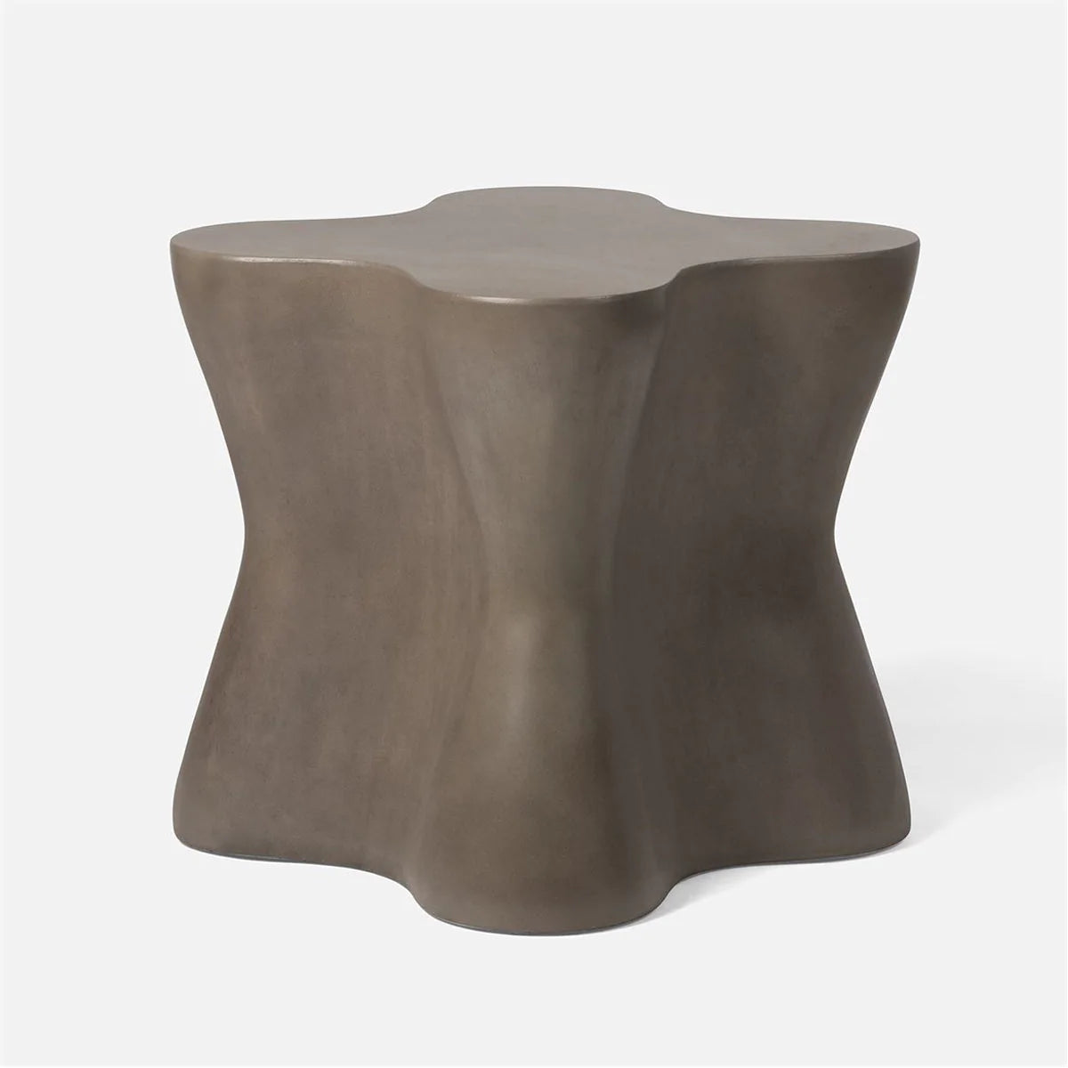 Made Goods Howe Organic Concrete Outdoor Side Table