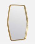 Made Goods Fenris Mirror in Shiny Brass