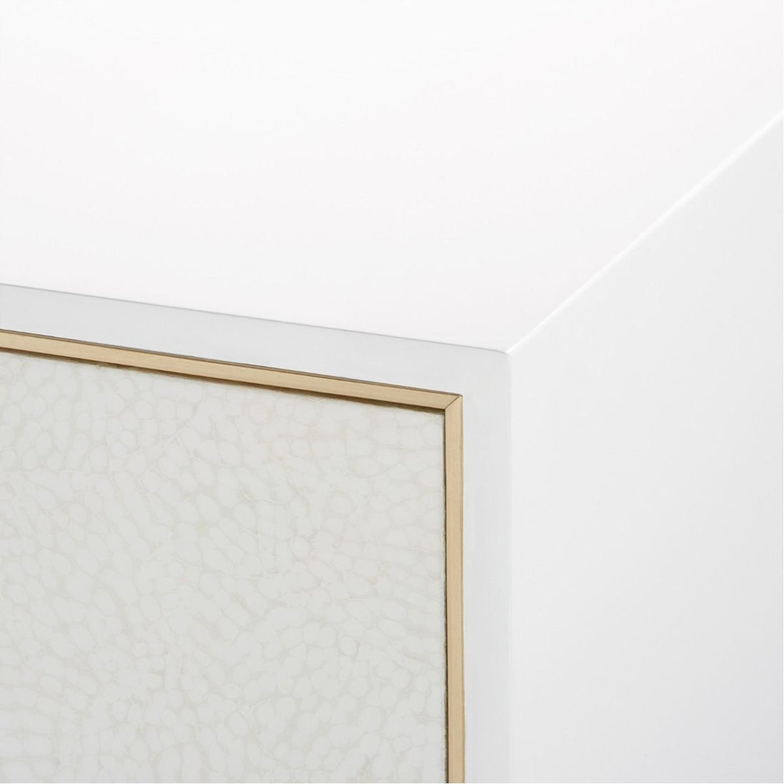Villa & House Raymond 4-Door Cabinet - White
