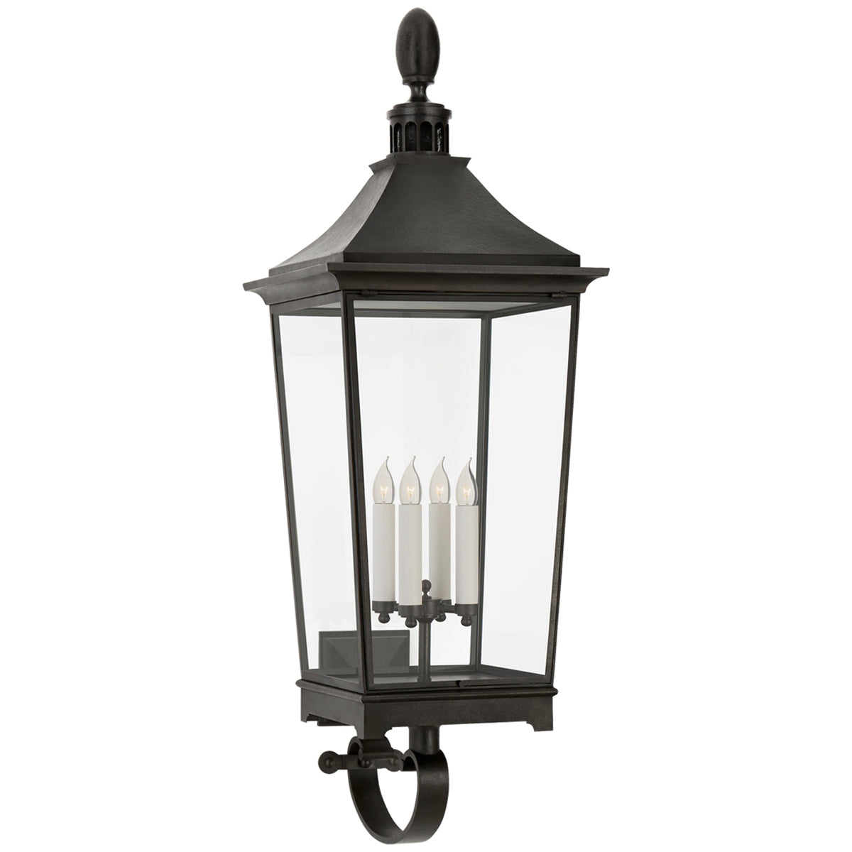 Visual Comfort Rosedale Classic Large Tall Bracketed Wall Lantern