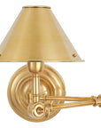 Visual Comfort Anette Swing Arm Sconce