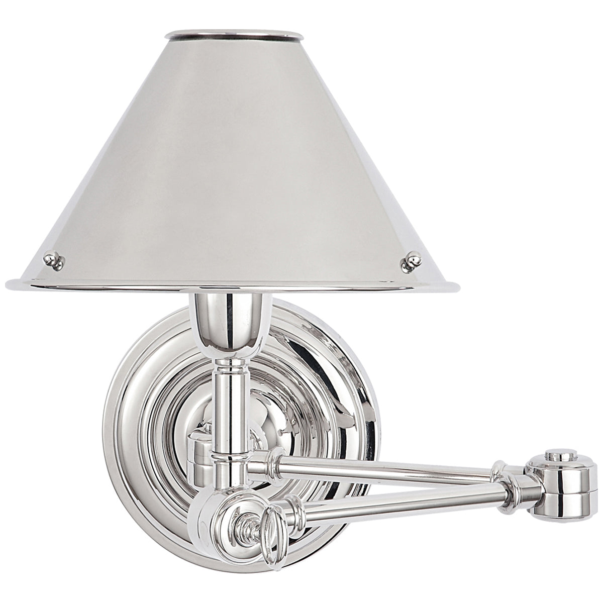 Visual Comfort Anette Swing Arm Sconce