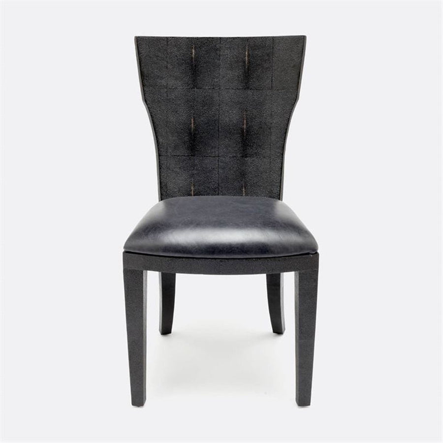 Made Goods Blair Vintage Faux Shagreen Chair, Kern Fabric