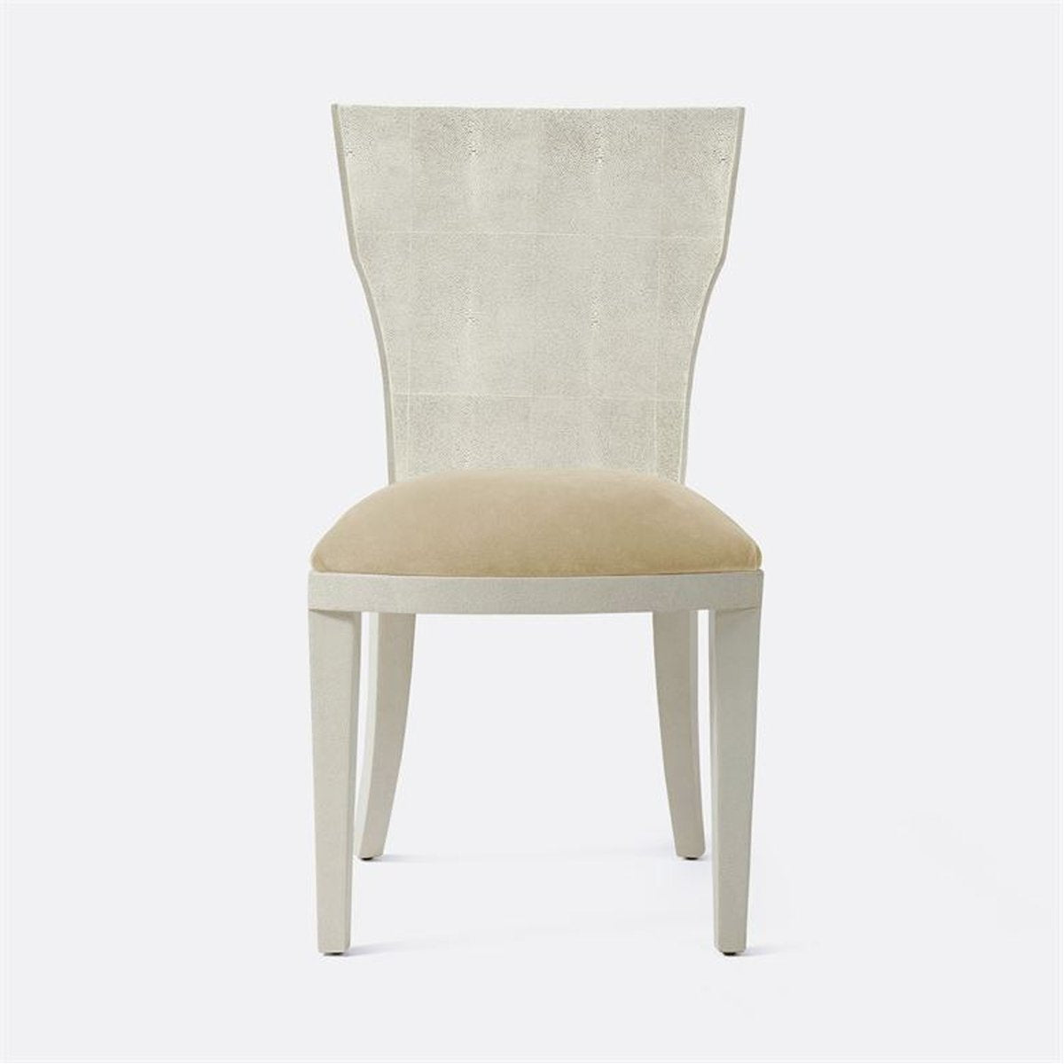 Made Goods Blair Vintage Faux Shagreen Chair, Brenta Cotton Jute