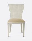 Made Goods Blair Vintage Faux Shagreen Chair in Aras Mohair