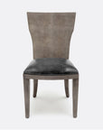 Made Goods Blair Vintage Faux Shagreen Chair in Danube Fabric