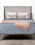 Made Goods Brennan Textured Bed in Rhone Leather