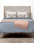 Made Goods Brennan Textured Bed in Marano Wool-on Lambskin