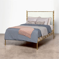 Made Goods Brennan Textured Bed in Bassac Leather