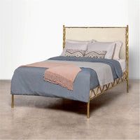 Made Goods Brennan Textured Bed in Faux Raffia