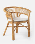 Made Goods Brody Rattan Bamboo Dining Chair