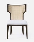 Made Goods Carleen Wingback Cane Dining Chair in Liard Cotton Velvet