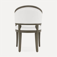 Made Goods Sylvie Curved Back Dining Chair, Alsek Fabric