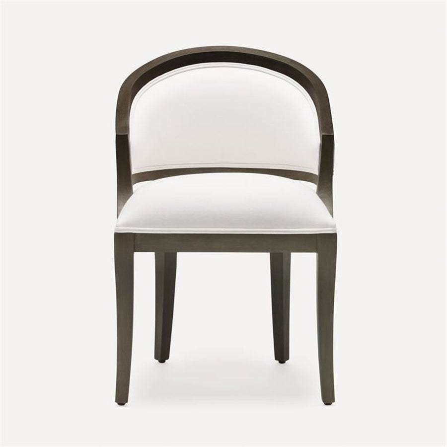 Made Goods Sylvie Curved Back Dining Chair, Nile Fabric