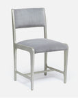 Made Goods Vallois Contemporary Metal Side Chair, Pagua Fabric
