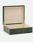 Made Goods Austen Faux Malachite Box
