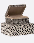 Made Goods Bryce Mixed Print Hair-On-Hide Box, 2-Piece Set