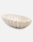 Made Goods Darci 22-Inch Curved Marble Outdoor Bowl