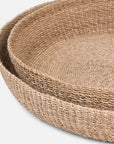 Made Goods Jiles Abaca Fiber Basket, 2-Piece Set