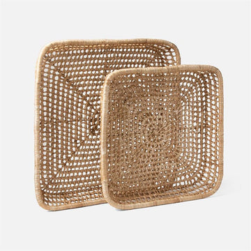 Made Goods, Paden Faux Silk with Metal Trim Tray, 2-Piece Set, Trays –  Benjamin Rugs & Furniture