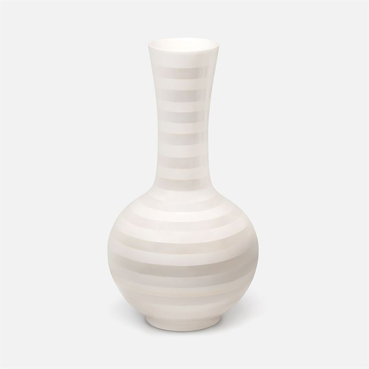 Made Goods Nephele Ceramic Stripe Vase