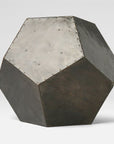 Made Goods Senet Object Zinc Dodecahedron, Set of 2