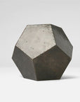 Made Goods Senet Object Zinc Dodecahedron, Set of 2