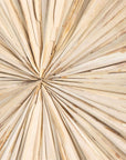 Made Goods Wickham 20-Inch Raw Teak Wood Sunburst Wall Art, Set of 2