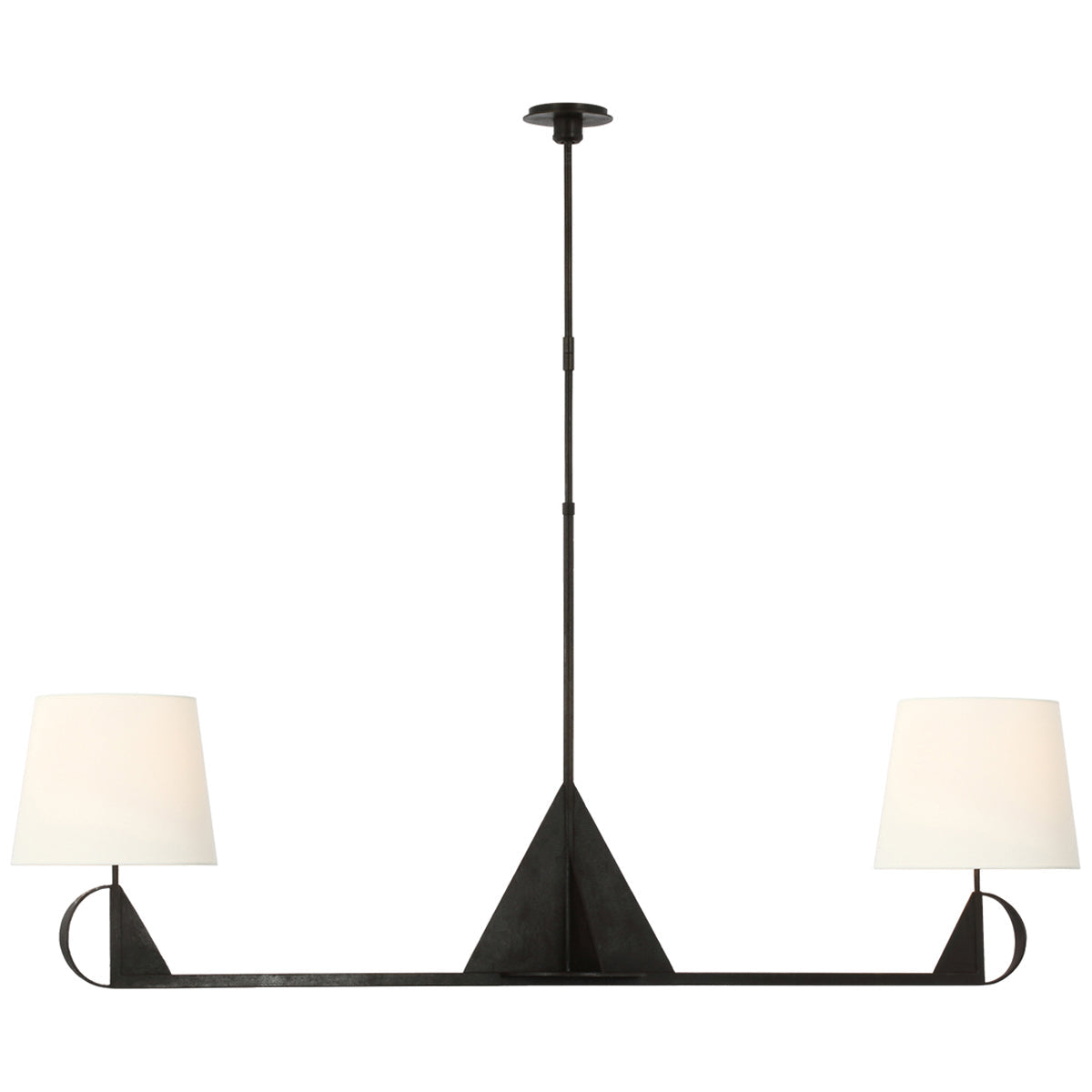 Visual Comfort Auxerre Extra Large Blacksmith Linear Chandelier